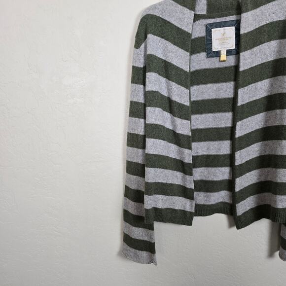 American  Eagle Women's M Cardigan Sweater Angora Rabbit Hair Blend Open Relaxed - Picture 12 of 14